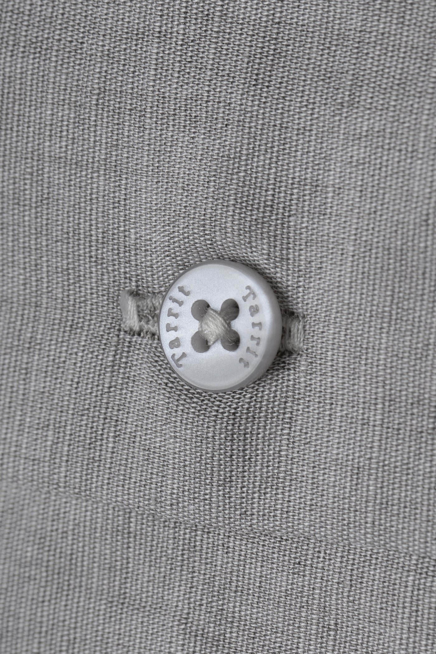 Dove Grey Giza Shirt, button
