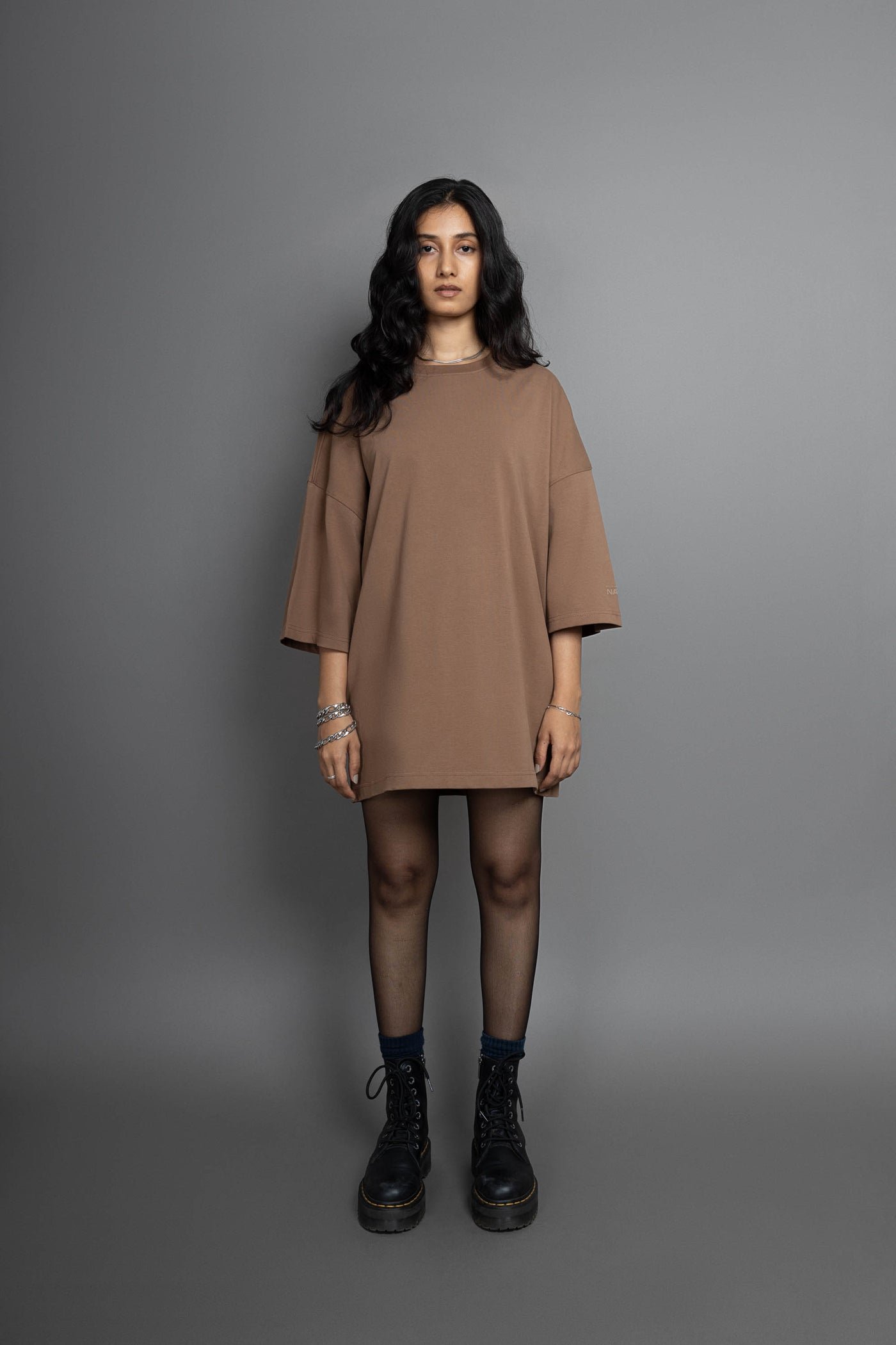 Heavy Jersey Crewneck Tee, view 2
