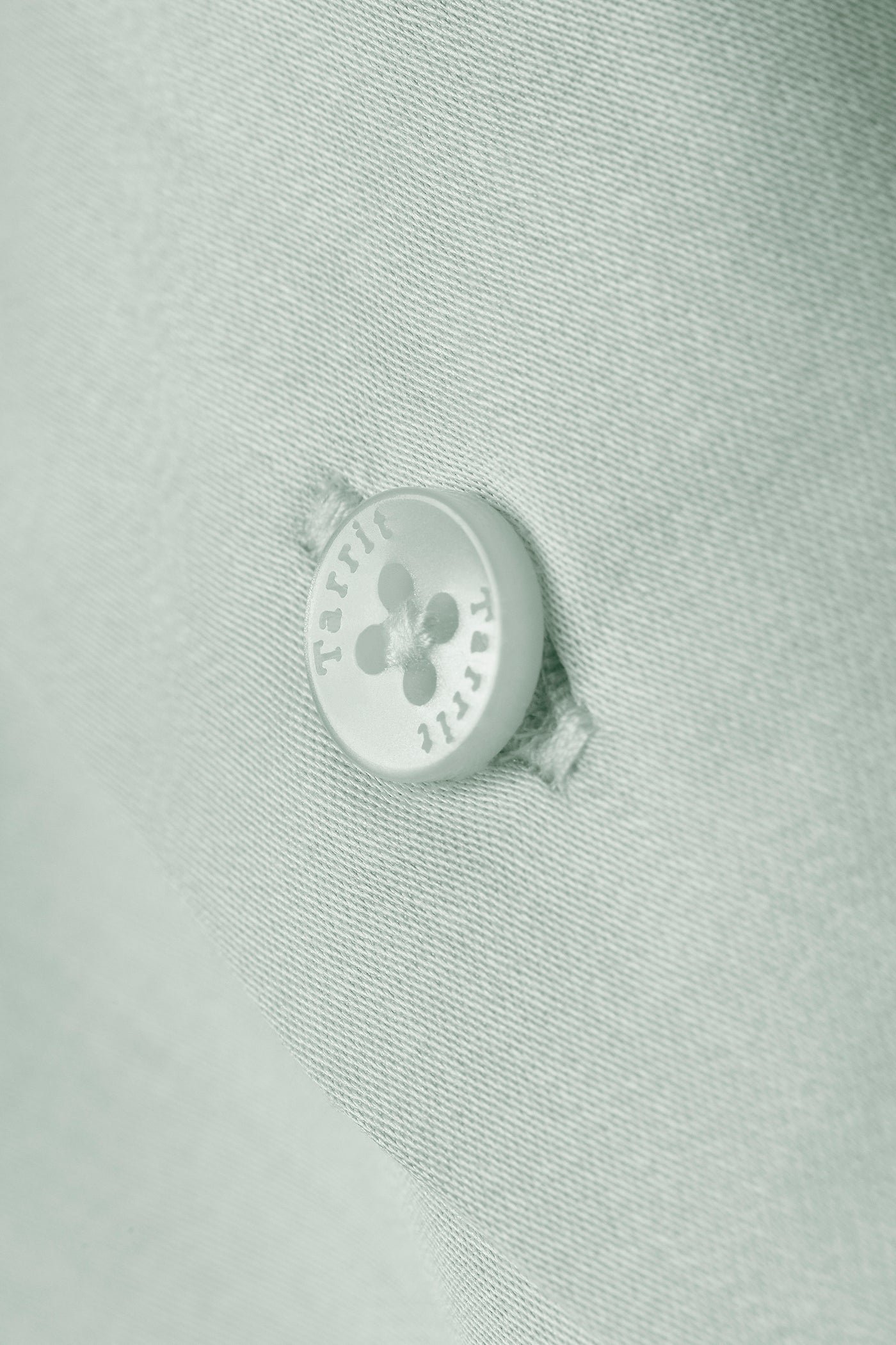 Mint Green Giza Shirt, button