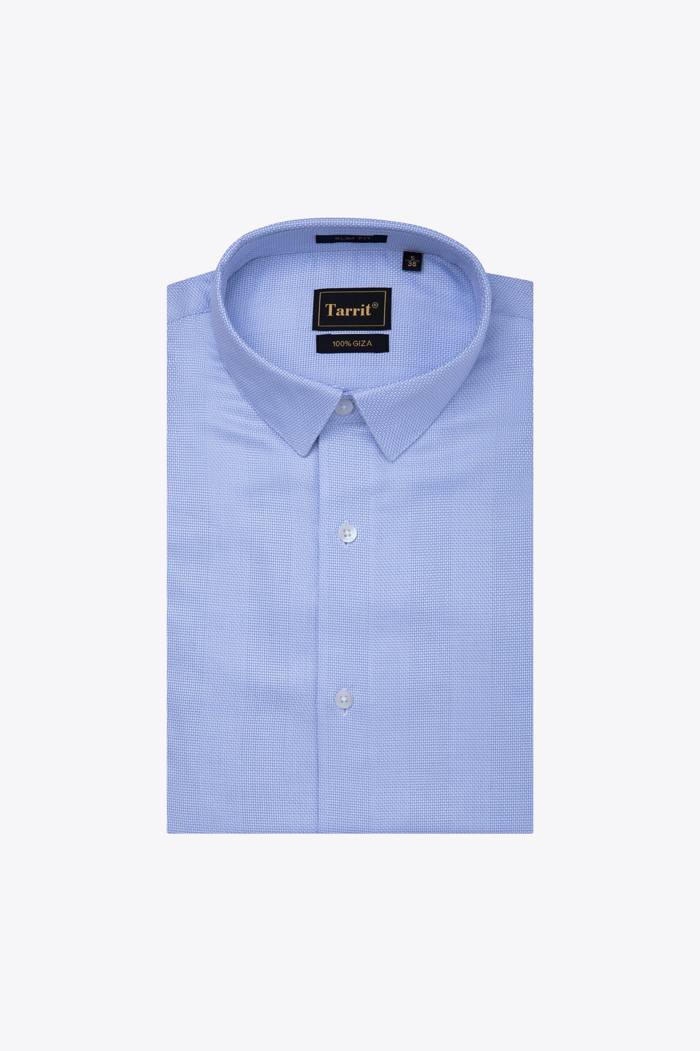 Sky Blue Oxford Shirt, folded